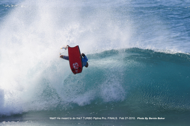 Bernie Baker Finals of TURBO Pipeline Pro 14