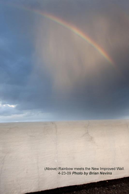 rainbow sky wall